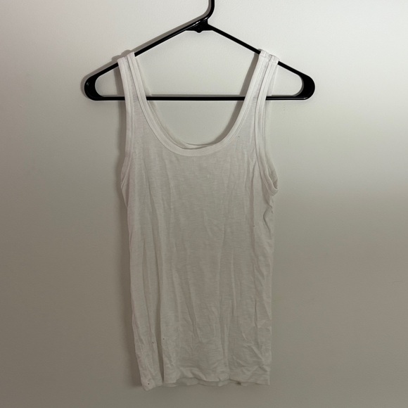 Aerie White Tank Top - Picture 1 of 3